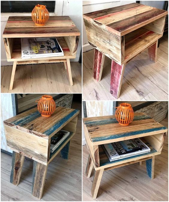 Bedside Table Projects 72 - DIY up-cycling project: How to make your own bedside tables