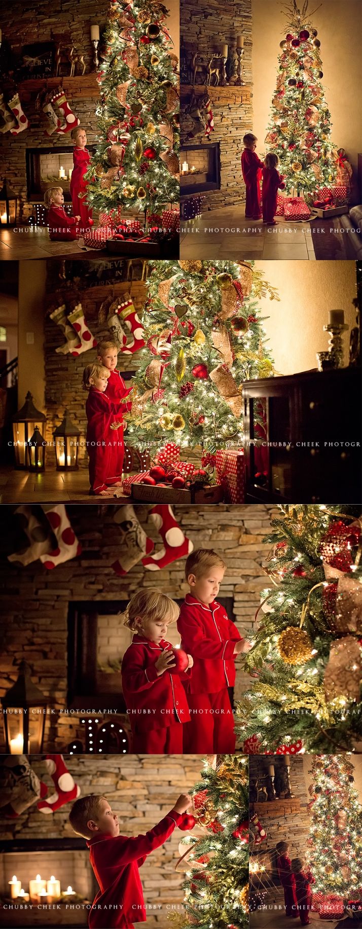 Christmas Fireplaces Decor 33 - Fireplace Mantel Décor Styles For The Christmas Season