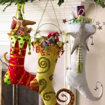 Diy Christmas Stockings 25 214x214 - Perfect DIY Christmas Stockings Ideas