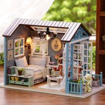 Diy Doll Houses 8 214x214 - 35+ DIY Miniature Doll Houses