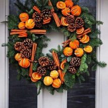 Diy Door Wraths 26 214x214 - 40+ Best DIY Fall Wreath Ideas for Your Front Door