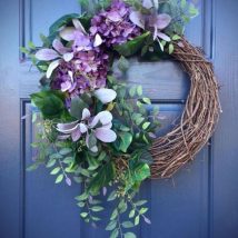 Diy Door Wraths 4 214x214 - 40+ Best DIY Fall Wreath Ideas for Your Front Door