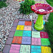 Diy Garden Mosaics Projects 40 214x214 - 40+ Unforeseen DIY Garden Mosaics Projects