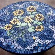 Diy Garden Mosaics Projects 49 214x214 - 40+ Unforeseen DIY Garden Mosaics Projects