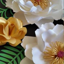 Diy Paper Flowers 33 214x214 - Coolest DIY Paper Flowers for Anyone