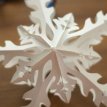 Diy Snowflakes 13 214x214 - Coolest DIY Snowflakes you can make easily