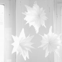 Diy Snowflakes 14 214x214 - Coolest DIY Snowflakes you can make easily
