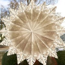 Diy Snowflakes 16 214x214 - Coolest DIY Snowflakes you can make easily