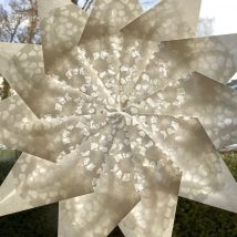 Diy Snowflakes 17 214x214 - Coolest DIY Snowflakes you can make easily