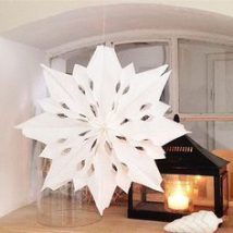 Diy Snowflakes 19 214x214 - Coolest DIY Snowflakes you can make easily