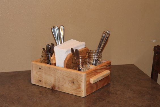 Diy Utensil Holder Projects 10 - Miraculous DIY Utensil Holder Projects Ideas