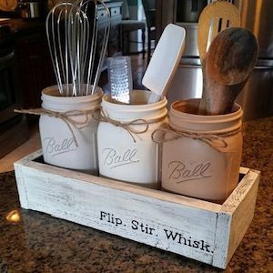 Diy Utensil Holder Projects 15 - Miraculous DIY Utensil Holder Projects Ideas