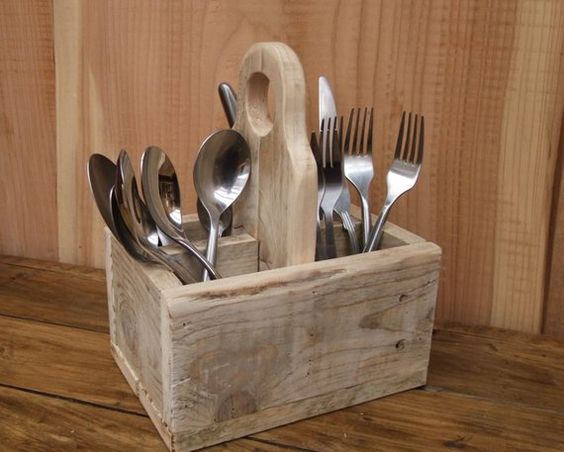 Diy Utensil Holder Projects 45 - Miraculous DIY Utensil Holder Projects Ideas