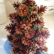 Pine Cone Projects 3 214x214 - 44+ Simple DIY Pine Cone Projects Ideas